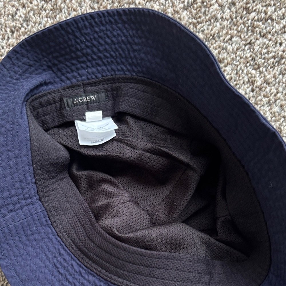 J.crew upf 50 bucket hat navy - Picture 2 of 3